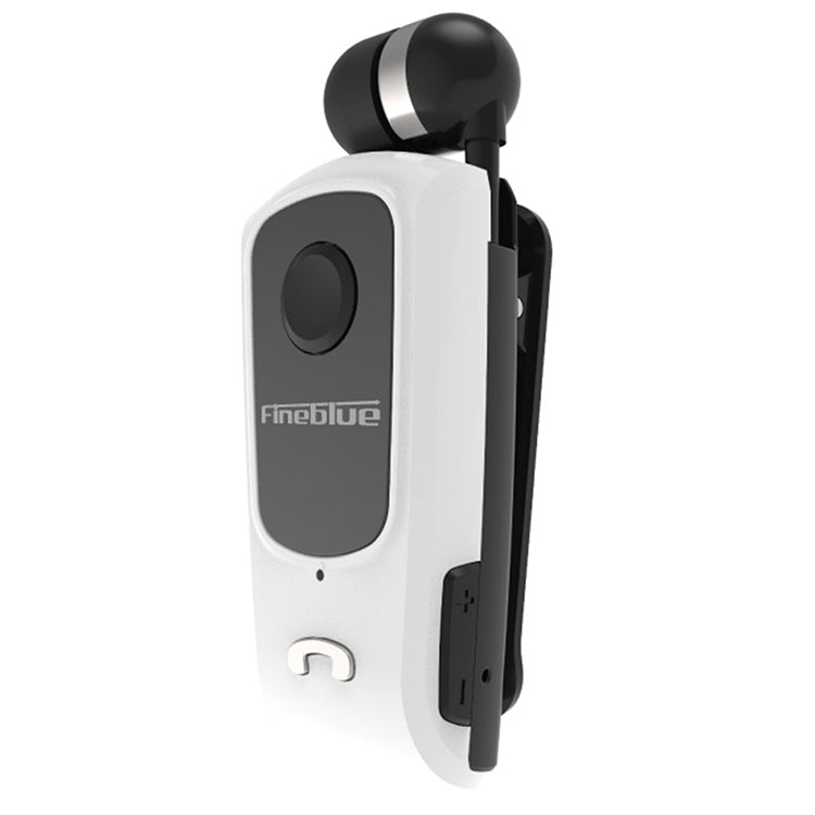 F920 CSR4.1 Einziehbares Kabel Anrufer Vibrationserinnerung Diebstahlschutz Bluetooth Headset, Schwarz, Weiß, Gold, Silber, Grau