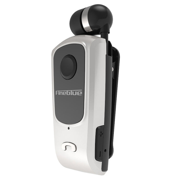 F920 CSR4.1 Einziehbares Kabel Anrufer Vibrationserinnerung Diebstahlschutz Bluetooth Headset, Schwarz, Weiß, Gold, Silber, Grau