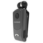 F920 CSR4.1 Einziehbares Kabel Anrufer Vibrationserinnerung Diebstahlschutz Bluetooth Headset, Schwarz, Weiß, Gold, Silber, Grau