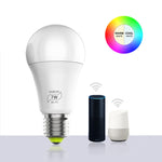 7W E27 RGBCW WLAN LED Smart-Glühbirne kabellose Smart-Home-Automatisierungsleuchte