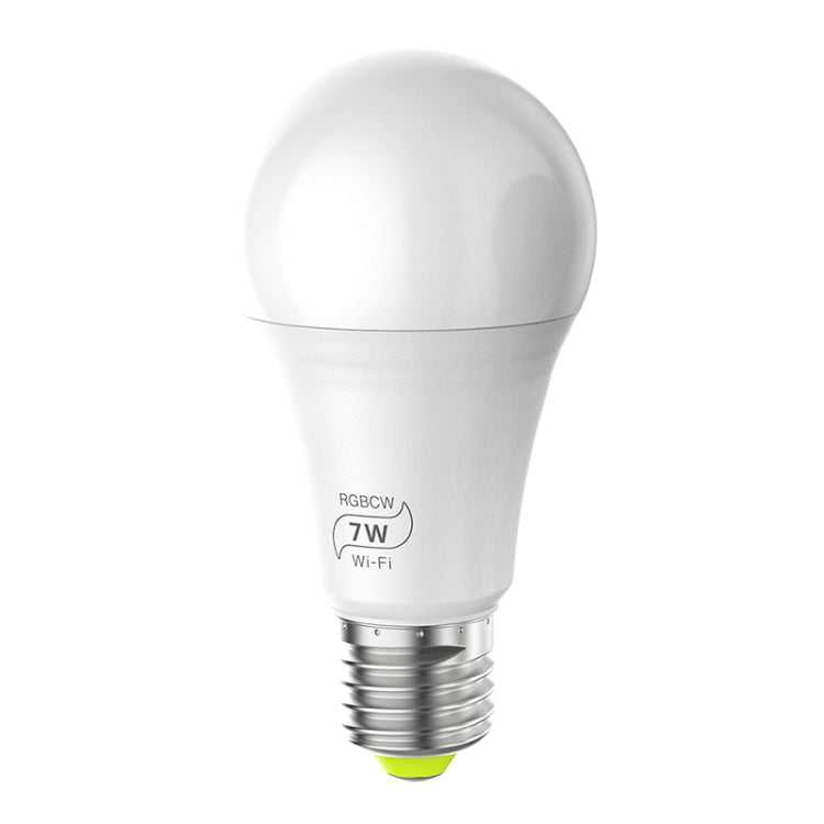 7W E27 RGBCW WLAN LED Smart-Glühbirne kabellose Smart-Home-Automatisierungsleuchte