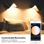 7W E27 RGBCW WLAN LED Smart-Glühbirne kabellose Smart-Home-Automatisierungsleuchte