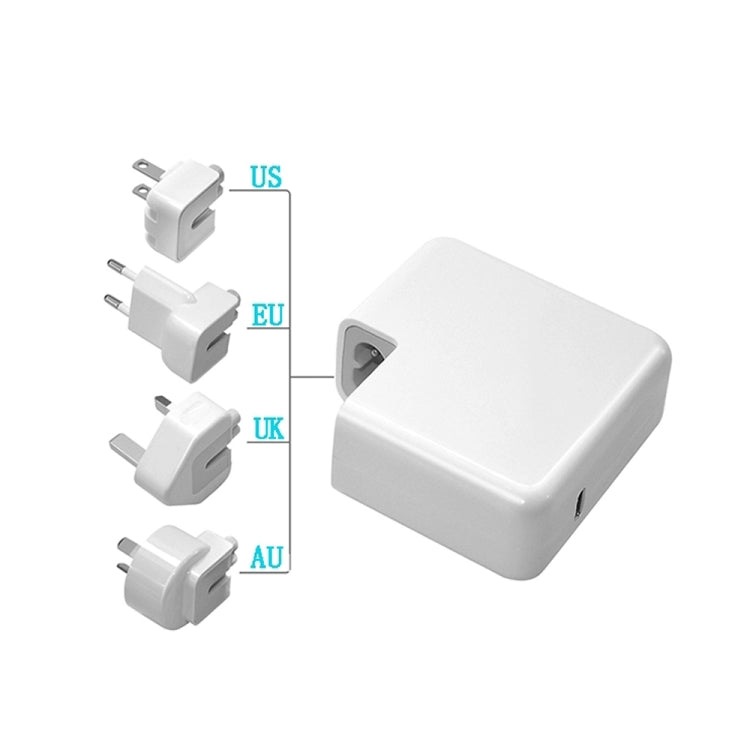 PD-96W 96W PD USB-C / Typ-C Laptop-Netzteil + 2m 5A USB-C / Typ-C zu USB-C / Typ-C Schnellladekabel für MacBook Pro, EU-Stecker, US-Stecker, UK-Stecker