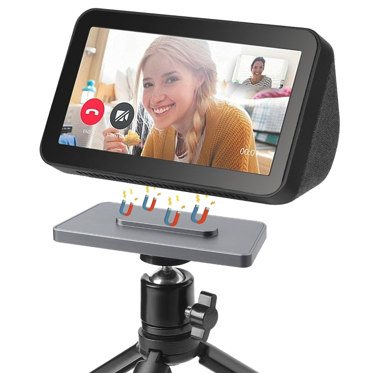 Für Smart Speaker mit Bildschirm Echo Show 8 mit magnetischem, um 360 Grad verstellbarem, drehbarem Halterungs-Set, für Echo Show 8