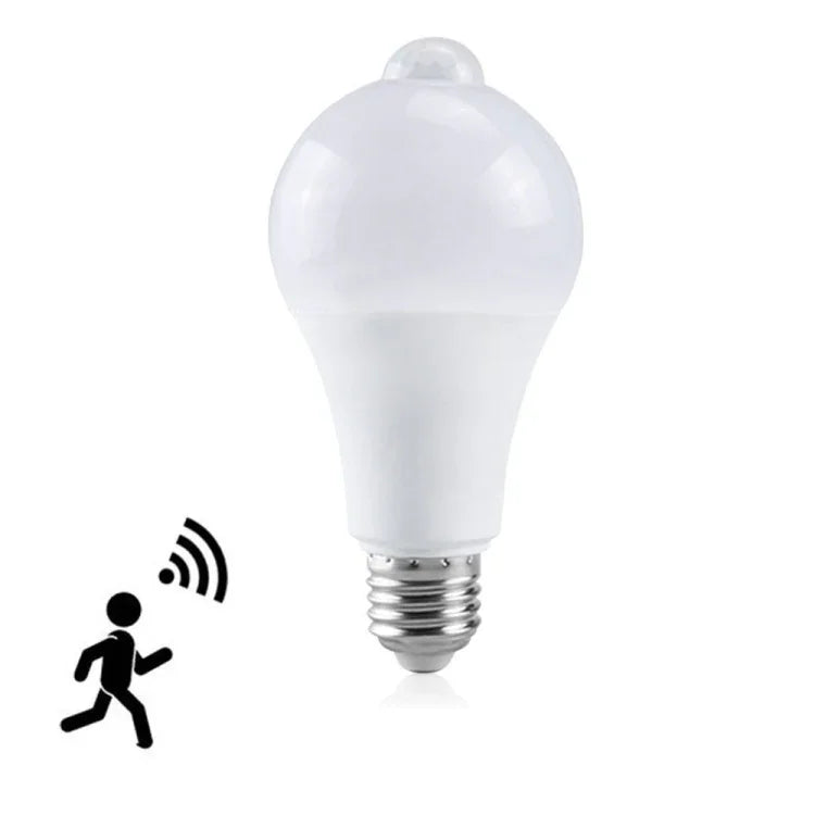 LED-Licht Wasserdichter Bewegungssensor Infrarotsensor E27 LED-Sensorbirne Weißes Licht