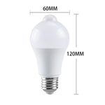 LED-Licht Wasserdichter Bewegungssensor Infrarotsensor E27 LED-Sensorbirne Weißes Licht