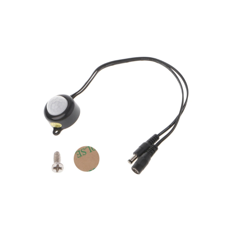 DC 5-24V/5A mit Stecker für LED-Lichtleiste Infrarot-PIR-Bewegungssensor-Schalter für den menschlichen Körper