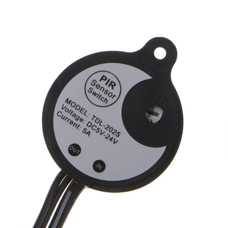 DC 5-24V/5A mit Stecker für LED-Lichtleiste Infrarot-PIR-Bewegungssensor-Schalter für den menschlichen Körper