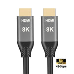 HDMI2.1 8K 120Hz Hochdynamisches HD-Kabel, Kabellänge: 1m, 120Hz 1m
