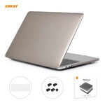 ENKAY 3 in 1 Kristall Laptop-Schutzhülle + EU-Version TPU Tastaturfolie + Staubschutz-Stöpsel-Set für MacBook Pro 13,3 Zoll A1708 (ohne Touch Bar), Für MacBook Pro 13,3 Zoll A1708 (ohne Touch Bar)