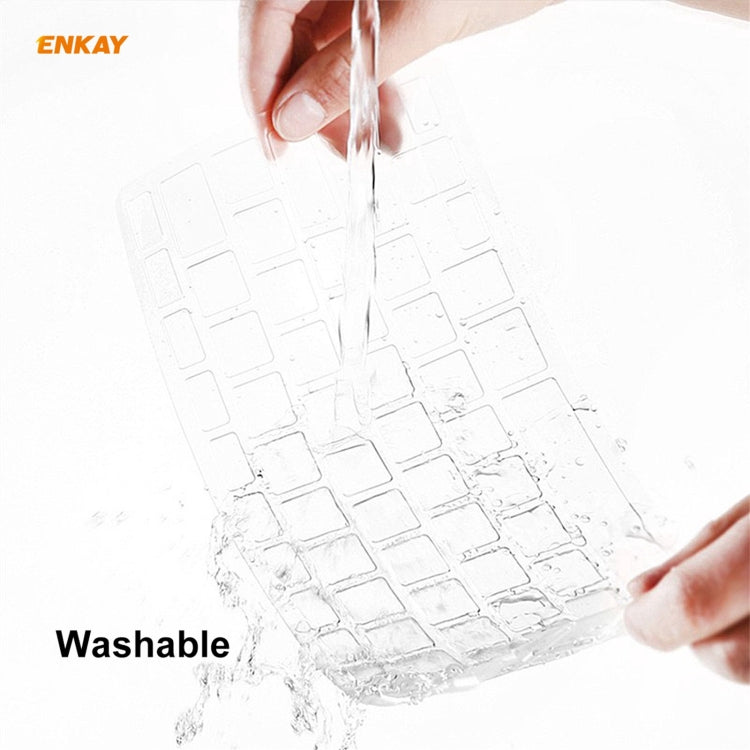 ENKAY 3 in 1 Kristall Laptop-Schutzhülle + EU-Version TPU Tastaturfolie + Staubschutz-Stöpsel-Set für MacBook Pro 13,3 Zoll A1708 (ohne Touch Bar), Für MacBook Pro 13,3 Zoll A1708 (ohne Touch Bar)