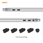 ENKAY 3 in 1 Kristall Laptop-Schutzhülle + EU-Version TPU Tastaturfolie + Staubschutz-Stöpsel-Set für MacBook Pro 13,3 Zoll A1708 (ohne Touch Bar), Für MacBook Pro 13,3 Zoll A1708 (ohne Touch Bar)