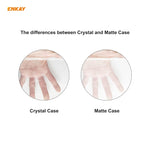 ENKAY 3 in 1 Crystal Laptop Protective Case + US Version TPU Keyboard Film + Anti-dust Plugs Set for MacBook Air 13.3 inch A1932 (2018), For MacBook Air 13.3 inch A1932 (2018)