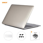 ENKAY 3-in-1 Kristall-Laptop-Schutzhülle + EU-Version TPU-Tastaturfolie + Staubschutz-Stöpsel-Set für MacBook Air 13,3 Zoll A1932 (2018), Für MacBook Air 13,3 Zoll A1932 (2018)