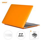 ENKAY 3-in-1 Kristall-Laptop-Schutzhülle + EU-Version TPU-Tastaturfolie + Staubschutz-Stöpsel-Set für MacBook Air 13,3 Zoll A1932 (2018), Für MacBook Air 13,3 Zoll A1932 (2018)