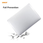 ENKAY 3-in-1 Kristall-Laptop-Schutzhülle + EU-Version TPU-Tastaturfolie + Staubschutz-Stöpsel-Set für MacBook Air 13,3 Zoll A1932 (2018), Für MacBook Air 13,3 Zoll A1932 (2018)