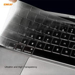 ENKAY 3-in-1 Kristall-Laptop-Schutzhülle + EU-Version TPU-Tastaturfolie + Staubschutz-Stöpsel-Set für MacBook Air 13,3 Zoll A1932 (2018), Für MacBook Air 13,3 Zoll A1932 (2018)