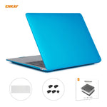 ENKAY 3 in 1 Matte Laptop-Schutzhülle + EU-Version TPU Tastaturfolie + Staubschutz-Stöpsel-Set für MacBook Air 13,3 Zoll A2179 & A2337 (2020), Für MacBook Air 13,3 Zoll A2179 (2020)
