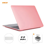 ENKAY 3 in 1 Matte Laptop-Schutzhülle + EU-Version TPU Tastaturfolie + Staubschutz-Stöpsel-Set für MacBook Air 13,3 Zoll A2179 & A2337 (2020), Für MacBook Air 13,3 Zoll A2179 (2020)