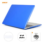ENKAY 3 in 1 Kristall Laptop-Schutzhülle + EU-Version TPU Tastaturfolie + Staubschutz-Stöpsel-Set für MacBook Pro 13,3 Zoll A2251 & A2289 & A2338 (mit Touch Bar), Für MacBook Pro 13,3 Zoll A2251 (mit Touch Bar)