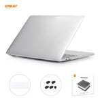 ENKAY 3 in 1 Kristall Laptop-Schutzhülle + EU-Version TPU Tastaturfolie + Staubschutz-Stöpsel-Set für MacBook Pro 13,3 Zoll A2251 & A2289 & A2338 (mit Touch Bar), Für MacBook Pro 13,3 Zoll A2251 (mit Touch Bar)