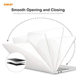 ENKAY 3 in 1 Kristall Laptop-Schutzhülle + EU-Version TPU Tastaturfolie + Staubschutz-Stöpsel-Set für MacBook Pro 13,3 Zoll A2251 & A2289 & A2338 (mit Touch Bar), Für MacBook Pro 13,3 Zoll A2251 (mit Touch Bar)