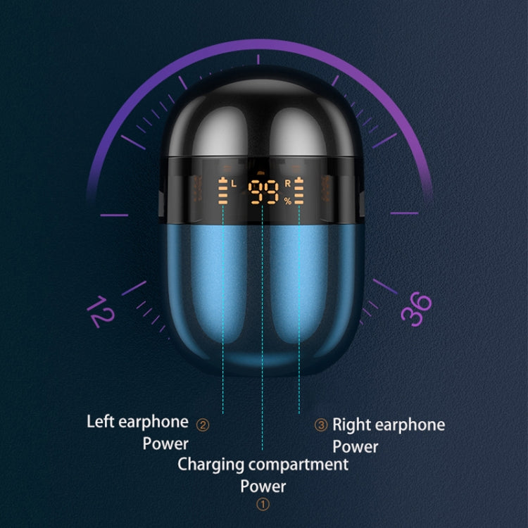 J28 TWS Kabellose Bluetooth Ohrhörer LED Digitalanzeige HIFI Musik Sport Ohrhörer