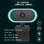 C11 2K Bildqualität HD ohne Verzerrung 360 Grad drehbar Eingebautes Mikrofon Klare Klang-Webcams mit Stativ