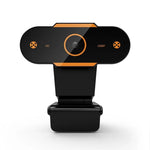 312 1080P HD USB 2.0 PC Desktop Kamera Webcam mit Mikrofon, Kabellänge: ca. 1,3m, Standard, mit Stativ, Blickschutz
