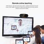 312 1080P HD USB 2.0 PC Desktop Kamera Webcam mit Mikrofon, Kabellänge: ca. 1,3m, Standard, mit Stativ, Blickschutz