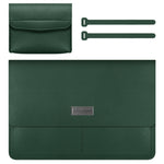 Litschi-Muster PU-Leder wasserdichte ultradünne Schutzhülle Tasche Aktentasche Laptop-Tragetasche für 13-14 Zoll Laptops, Für 13-14 Zoll