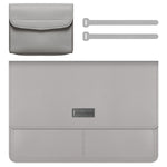 Litschi-Muster PU-Leder wasserdichte ultradünne Schutzhülle Tasche Aktentasche Laptop-Tragetasche für 13-14 Zoll Laptops, Für 13-14 Zoll