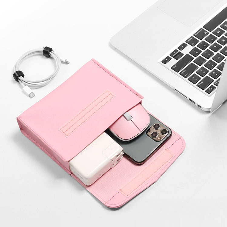 Litschi-Muster PU-Leder wasserdichte ultradünne Schutzhülle Tasche Aktentasche Laptop-Tragetasche für 13-14 Zoll Laptops, Für 13-14 Zoll