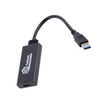 USB 3.0 zu HDMI HD Konverterkabel Adapter mit Audio, Kabellänge: 20cm
