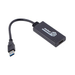 USB 3.0 zu HDMI HD Konverterkabel Adapter mit Audio, Kabellänge: 20cm