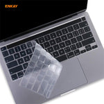 ENKAY Weiche TPU Tastaturschutzfolie für MacBook Pro 16 Zoll A2141 / Pro 13,3 Zoll A2289 & A2251 & A2338 (2020), EU-Version, EU-Version