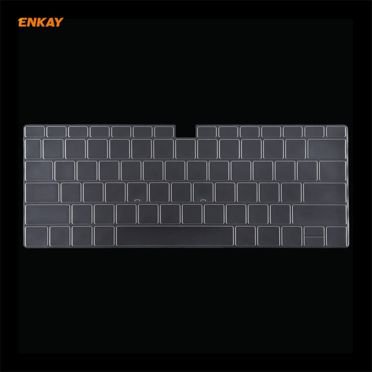 ENKAY Ultradünne weiche TPU-Tastaturschutzfolie, US-Version, Für Huawei MateBook 14 Zoll, Für Honor MagicBook 14 / 15, Für Huawei MateBook D 14 Zoll / D 15,6 Zoll, Für Honor MagicBook Pro, Für Huawei MateBook X Pro (2019 / 2020)