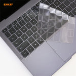 ENKAY Ultradünne weiche TPU-Tastaturschutzfolie, US-Version, Für Huawei MateBook 14 Zoll, Für Honor MagicBook 14 / 15, Für Huawei MateBook D 14 Zoll / D 15,6 Zoll, Für Honor MagicBook Pro, Für Huawei MateBook X Pro (2019 / 2020)