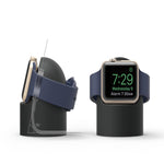 Retro-Silikonhalterung mit runder Basis für Apple Watch