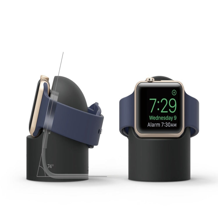 Retro-Silikonhalterung mit runder Basis für Apple Watch