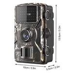 DL001 Wildkamera 12MP 1080P 26 IR LEDs 940nm Nachtsicht, DL001