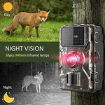 DL001 Wildkamera 12MP 1080P 26 IR LEDs 940nm Nachtsicht, DL001