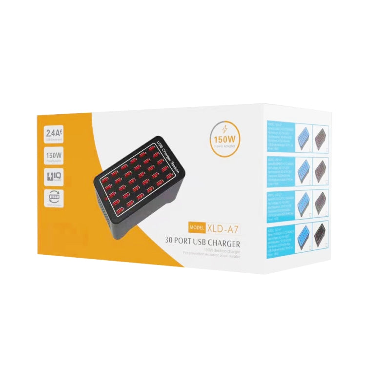 XLD-A7 100W 15 USB Ports Schnellladestation Intelligentes Ladegerät, AC 100-240V, 100W 15 USB Ports EU Stecker, 100W 15 USB Ports US Stecker, 100W 15 USB Ports AU Stecker, 100W 15 USB Ports UK Stecker