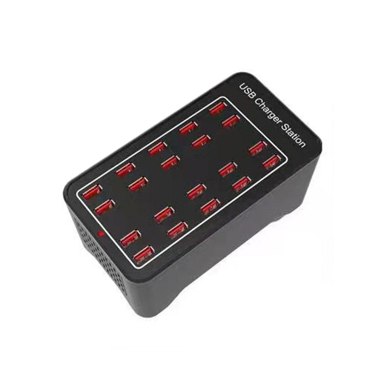 100W 20 USB Ports Schnellladestation Intelligentes Ladegerät, AC 100-240V, 100W 20 USB Ports EU Stecker, 100W 20 USB Ports US Stecker, 100W 20 USB Ports AU Stecker, 100W 20 USB Ports UK Stecker