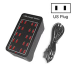100W 20 USB Ports Schnellladestation Intelligentes Ladegerät, AC 100-240V, 100W 20 USB Ports EU Stecker, 100W 20 USB Ports US Stecker, 100W 20 USB Ports AU Stecker, 100W 20 USB Ports UK Stecker