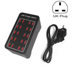 100W 20 USB Ports Schnellladestation Intelligentes Ladegerät, AC 100-240V, 100W 20 USB Ports EU Stecker, 100W 20 USB Ports US Stecker, 100W 20 USB Ports AU Stecker, 100W 20 USB Ports UK Stecker