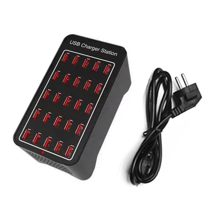 150W 25 USB-Anschlüsse Schnellladestation Intelligentes Ladegerät, AC 110-240V, 150W 25 USB-Anschlüsse EU Stecker, 150W 25 USB-Anschlüsse US Stecker, 150W 25 USB-Anschlüsse AU Stecker, 150W 25 USB-Anschlüsse UK Stecker