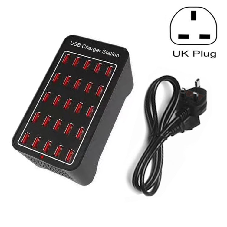 150W 25 USB-Anschlüsse Schnellladestation Intelligentes Ladegerät, AC 110-240V, 150W 25 USB-Anschlüsse EU Stecker, 150W 25 USB-Anschlüsse US Stecker, 150W 25 USB-Anschlüsse AU Stecker, 150W 25 USB-Anschlüsse UK Stecker