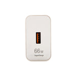 HW-66W 66W USB-Schnelllade-Reise-Ladegerät + USB-zu-Typ-C-Flash-Lade-Datenkabel, US-Stecker, US-Stecker(1m), US-Stecker(1.5m), US-Stecker(2m)
