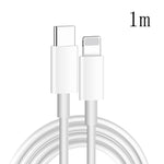 XJ-61 12W USB-C / Type-C zu 8-Pin PD Schnellladekabel, 1m, 1,5m, 2m